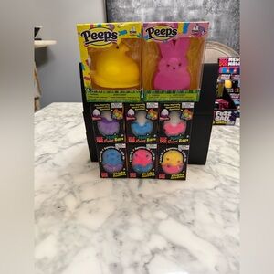 Nee doh Squishy Chick & Bunny - Yellow & Pink